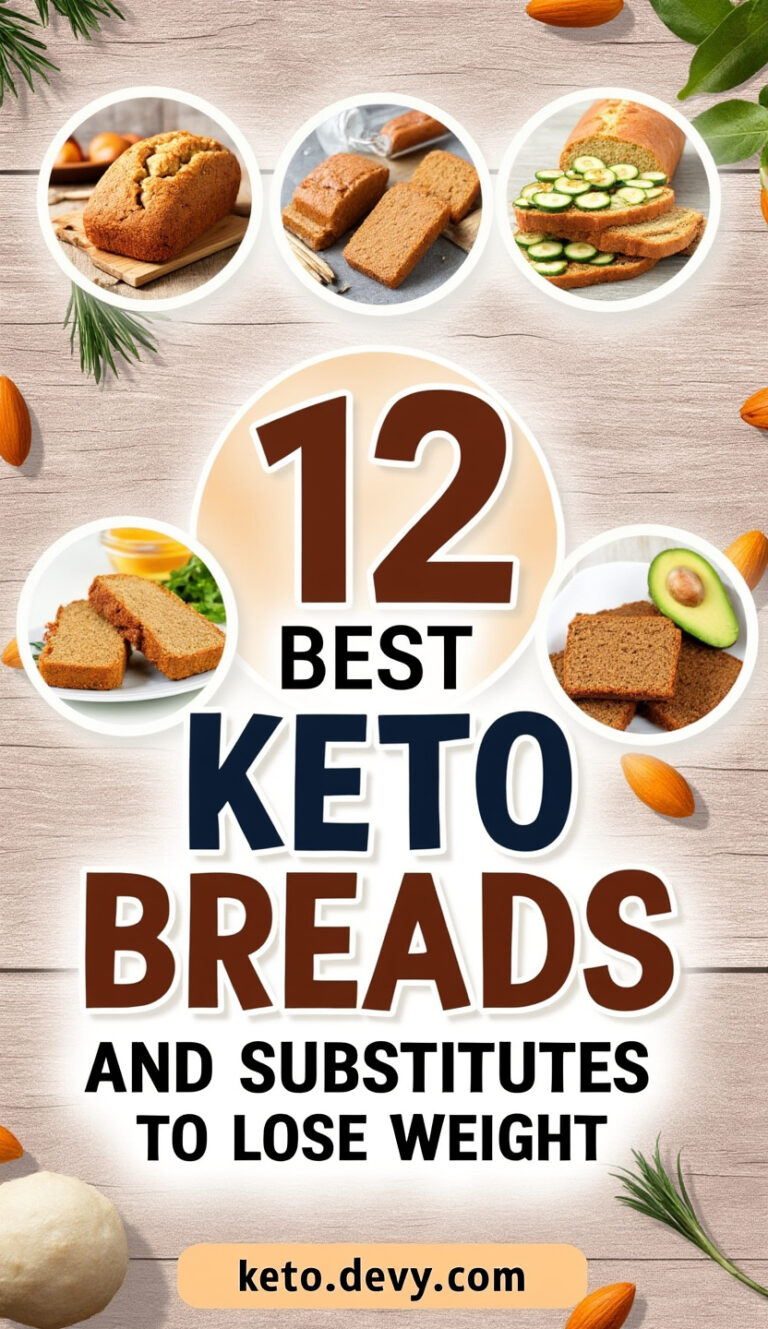 12 Best Keto Breads and Substitutes to Lose Weight