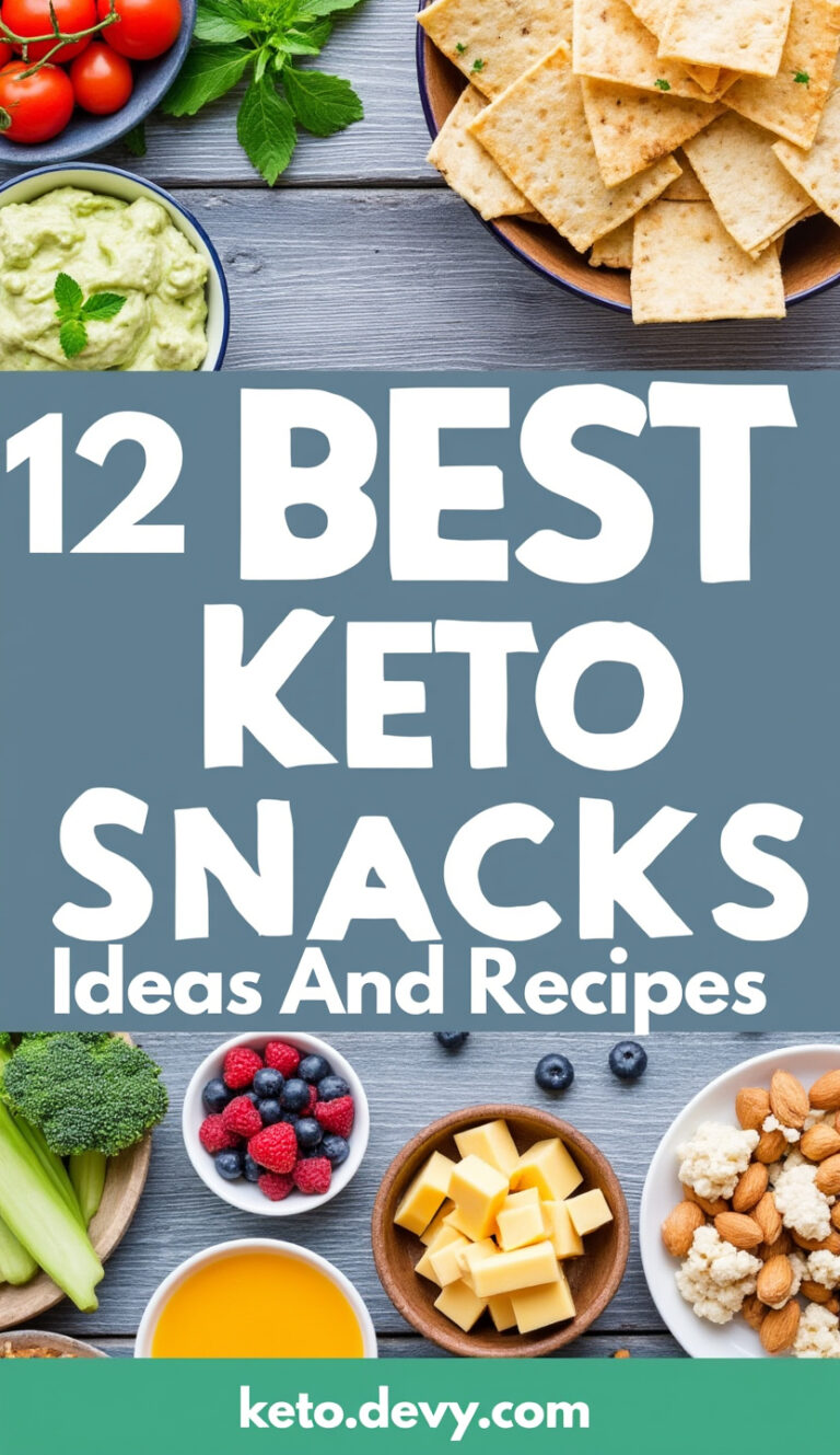 12 Best Keto Snacks: Ideas And Recipes