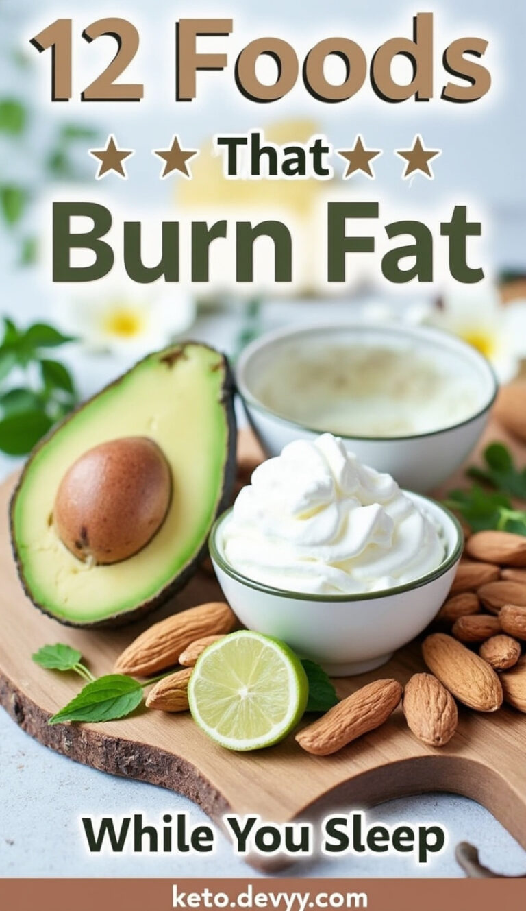 12 Foods That Burn Fat While You Sleep