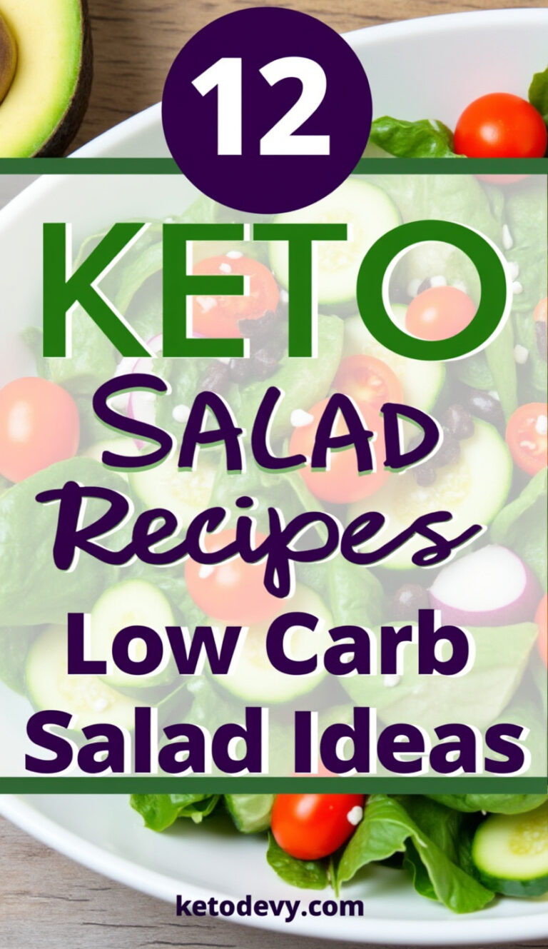 12 Keto Salad Recipes and Low Carb Salad Ideas