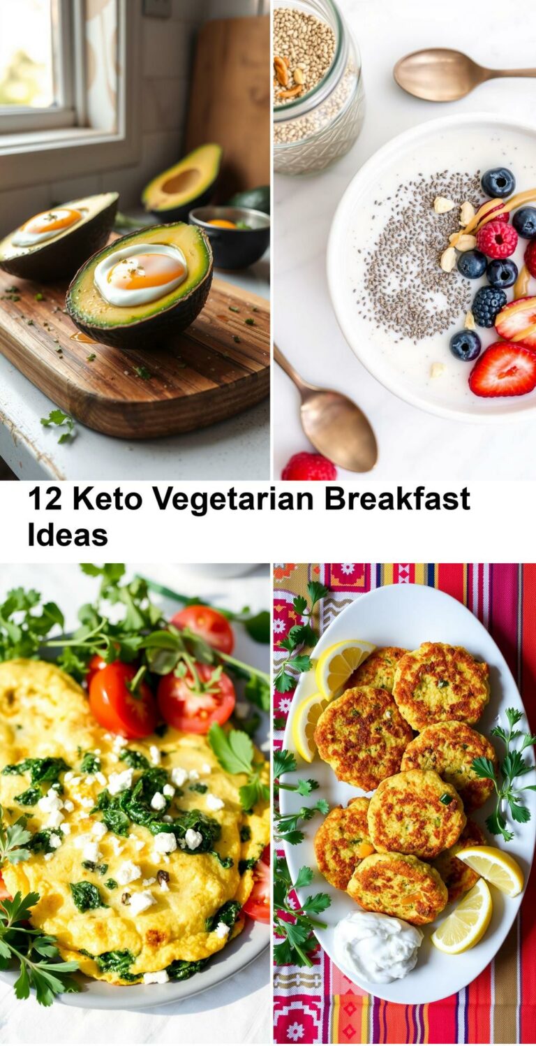 12 Keto Vegetarian Breakfast Ideas