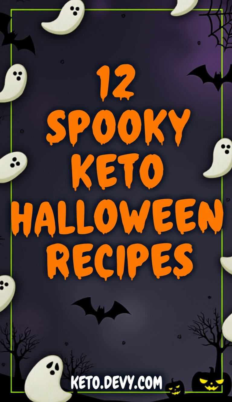 12 Spooky Keto Halloween Recipes