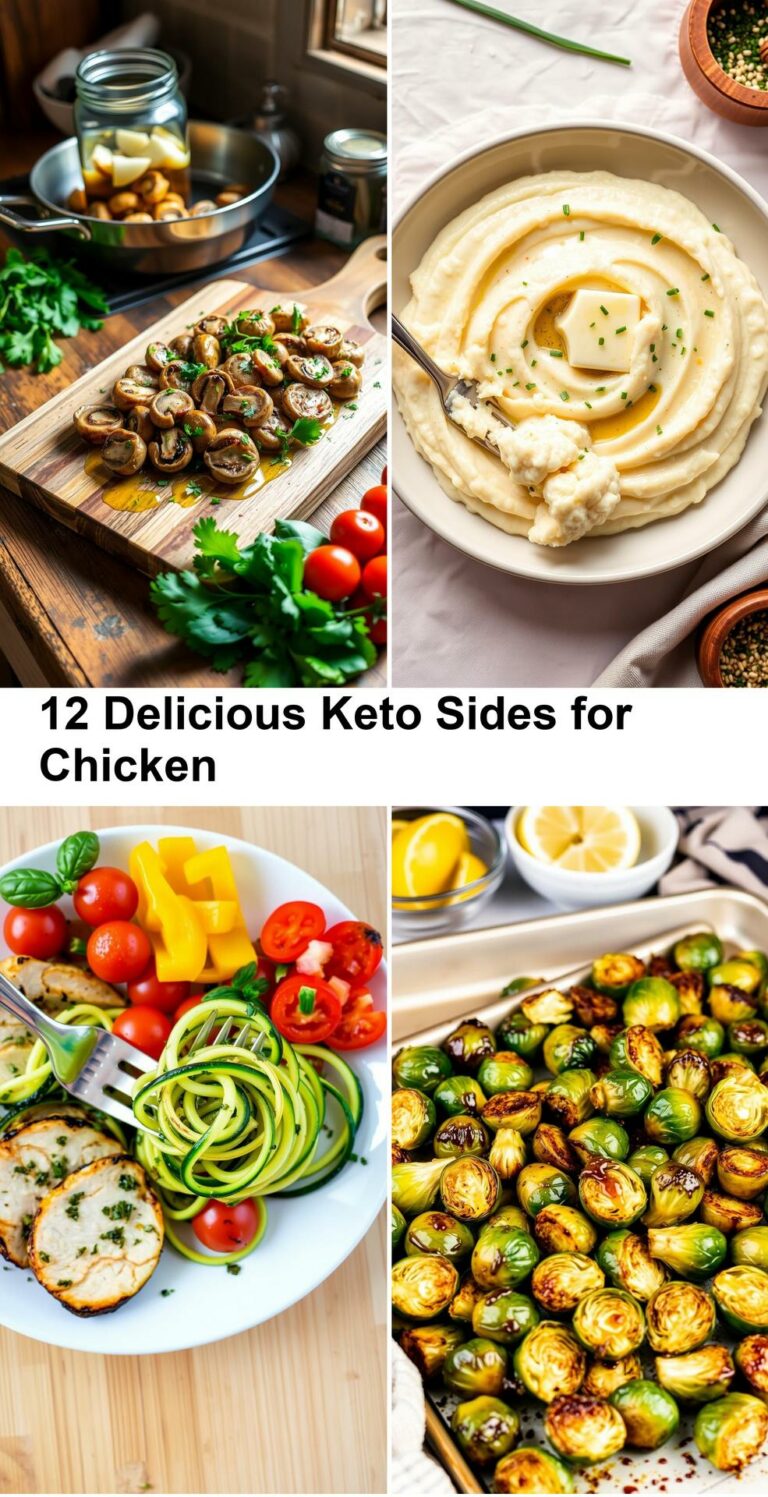 12 Delicious Keto Sides for Chicken