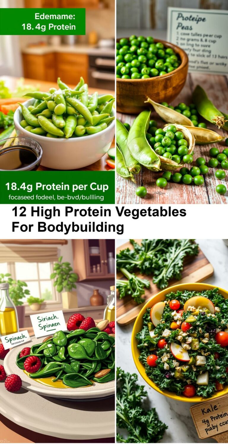 12 High Protein Vegetables For Bodybuilding