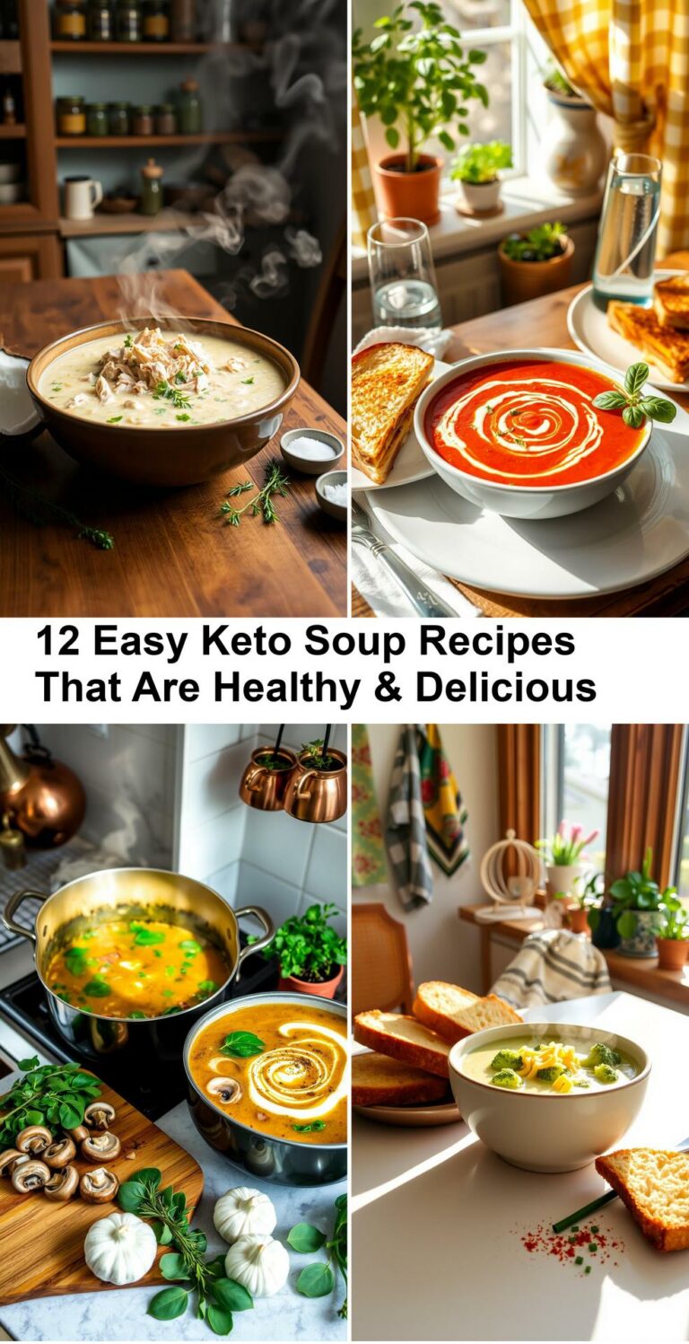 12 Easy Keto Soup Recipes That Are Healthy & Delicious