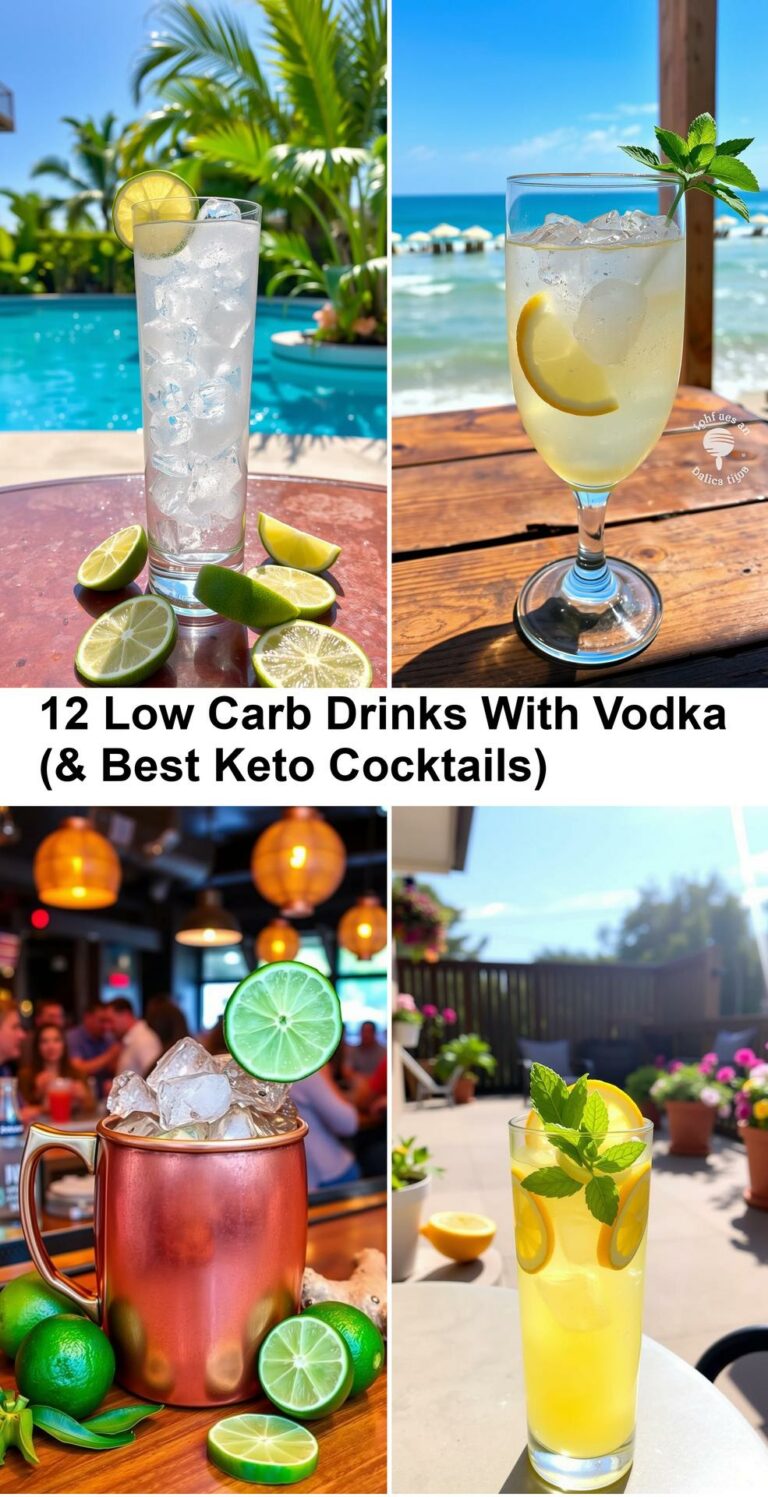 12 Low Carb Drinks With Vodka (& Best Keto Cocktails)
