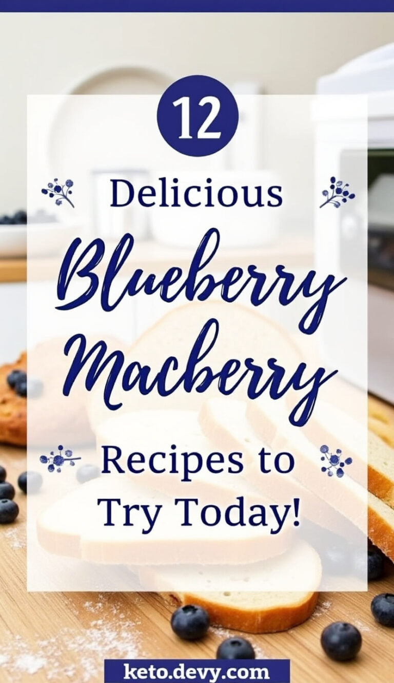 12 Delicious Blueberry Bread Machine Recipes to Try Today!