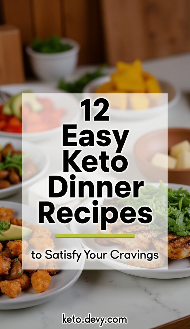 12 Easy Keto Dinner Recipes to Satisfy Your Cravings