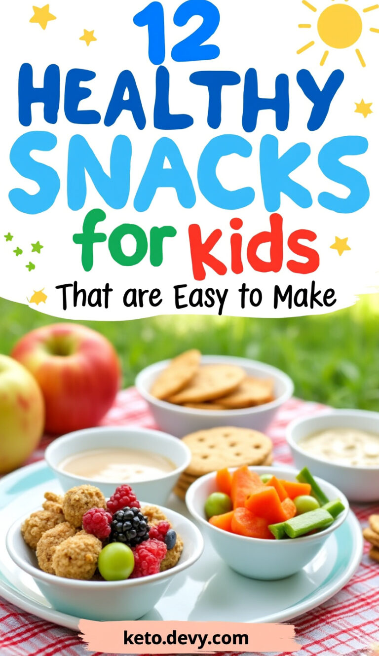 12 Healthy Snacks for Kids That are Easy to Make
