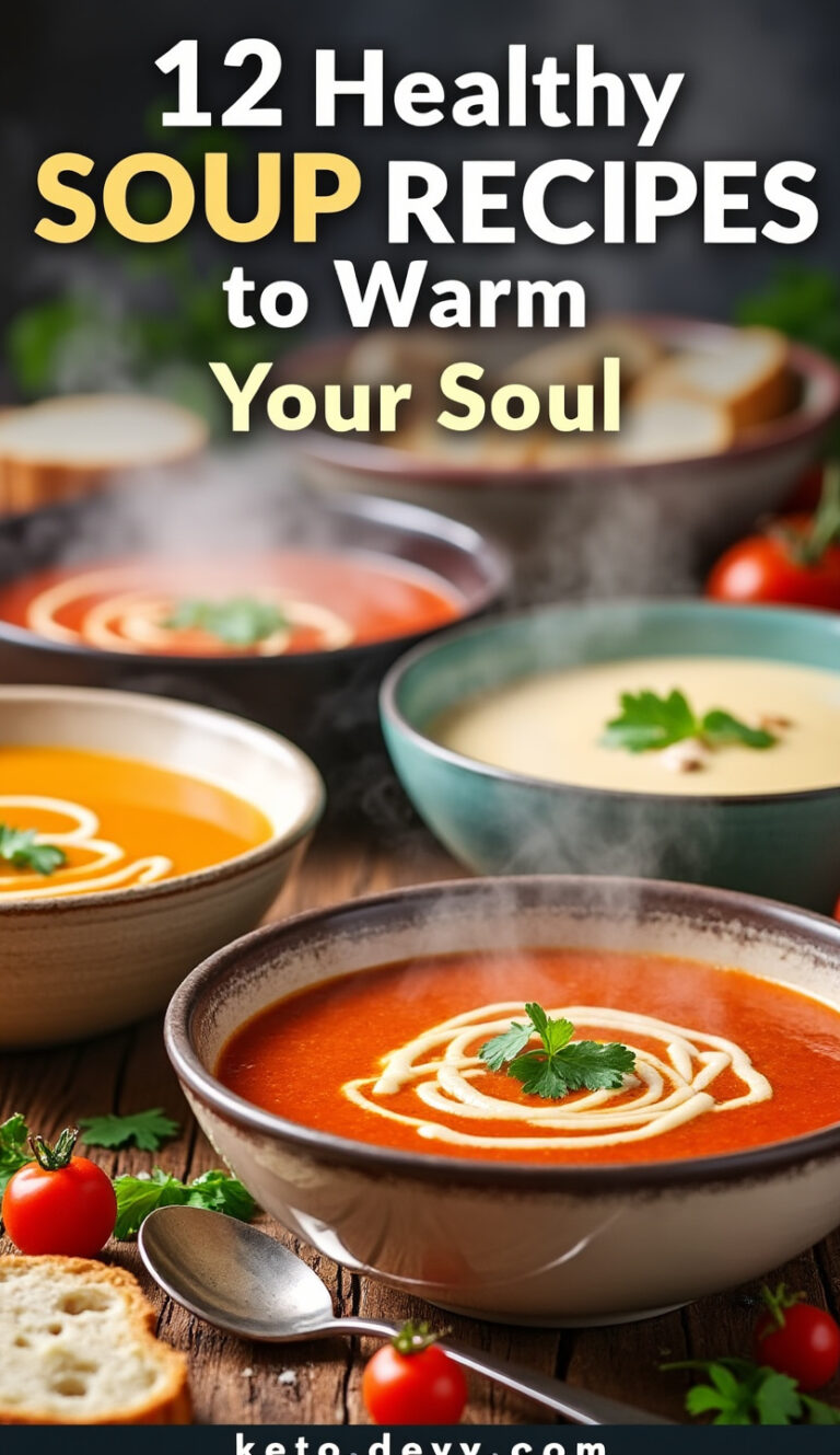 12 Healthy Soup Recipes to Warm Your Soul