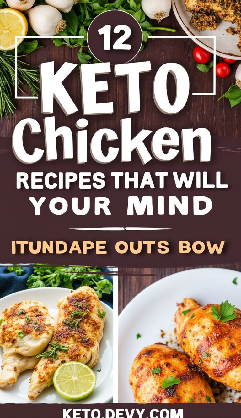 12 Keto Chicken Recipes That Will Blow Your Mind