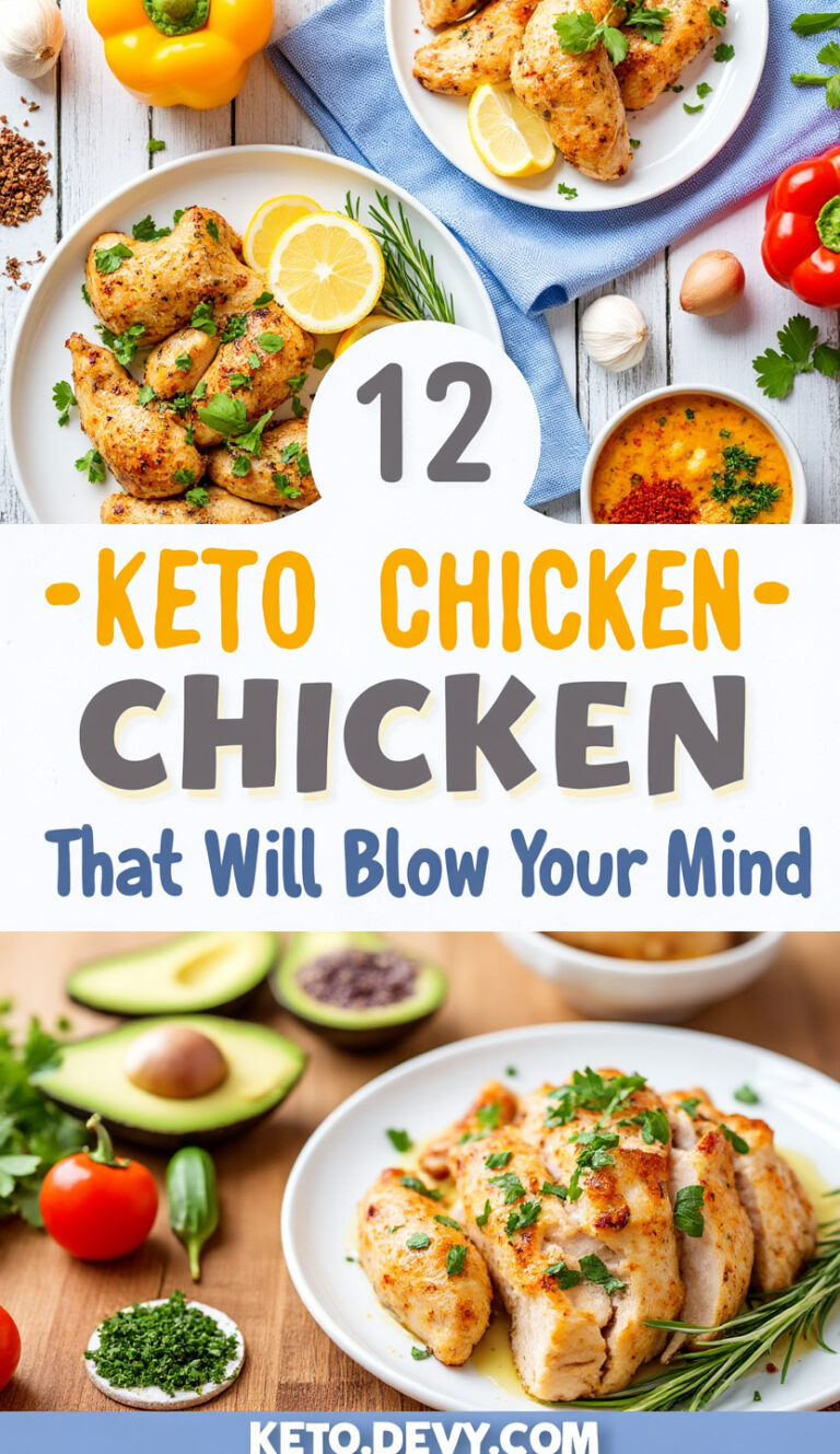 12 Keto Chicken Recipes That Will Blow Your Mind
