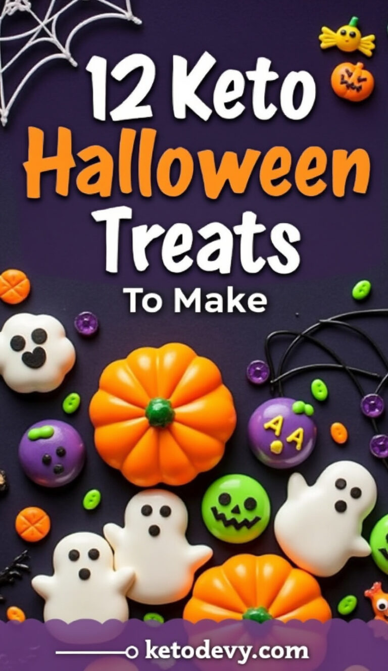 12 Keto Halloween Treats To Make (Including Candy, Cookies & Other Sugar-Free Treats)
