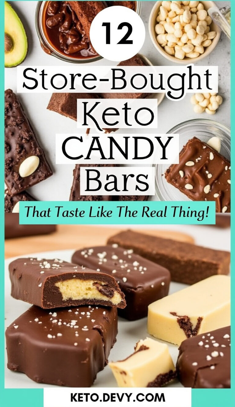 12 Store-Bought Keto Candy Bars That Taste Like The Real Thing