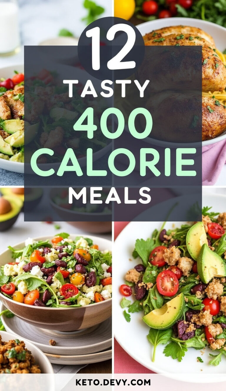 12 Tasty 400 Calorie Meals