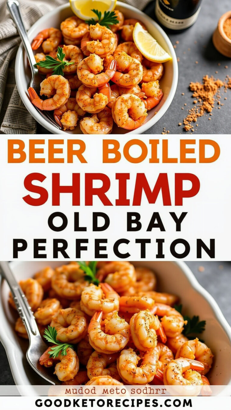 Beer Boiled Shrimp: Old Bay Perfection