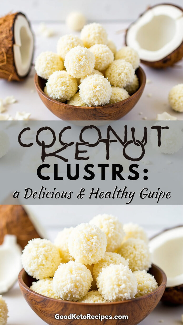 Coconut Keto Clusters: A Delicious & Healthy Guide