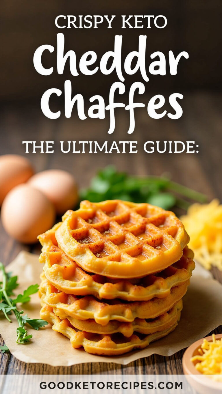 Crispy Keto Cheddar Chaffles: The Ultimate Guide