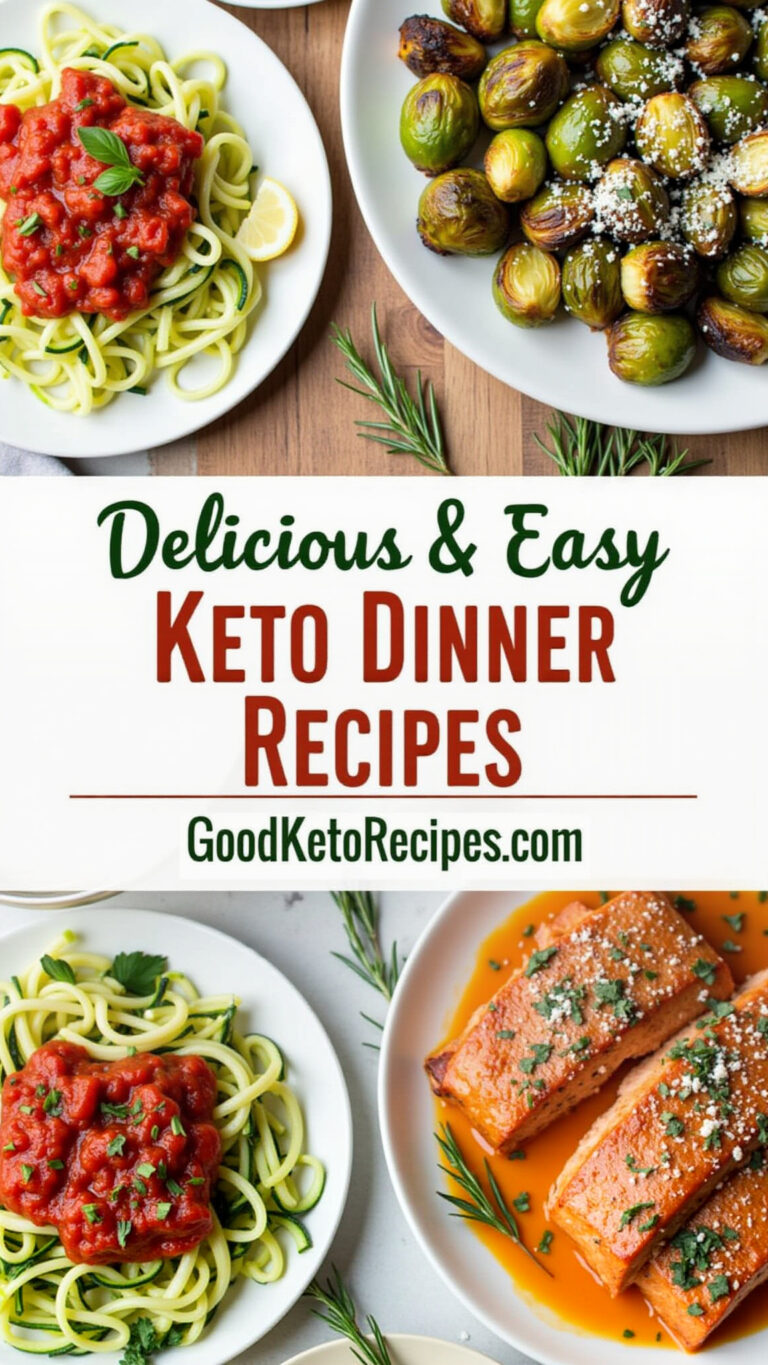 Delicious & Easy Keto Dinner Recipes