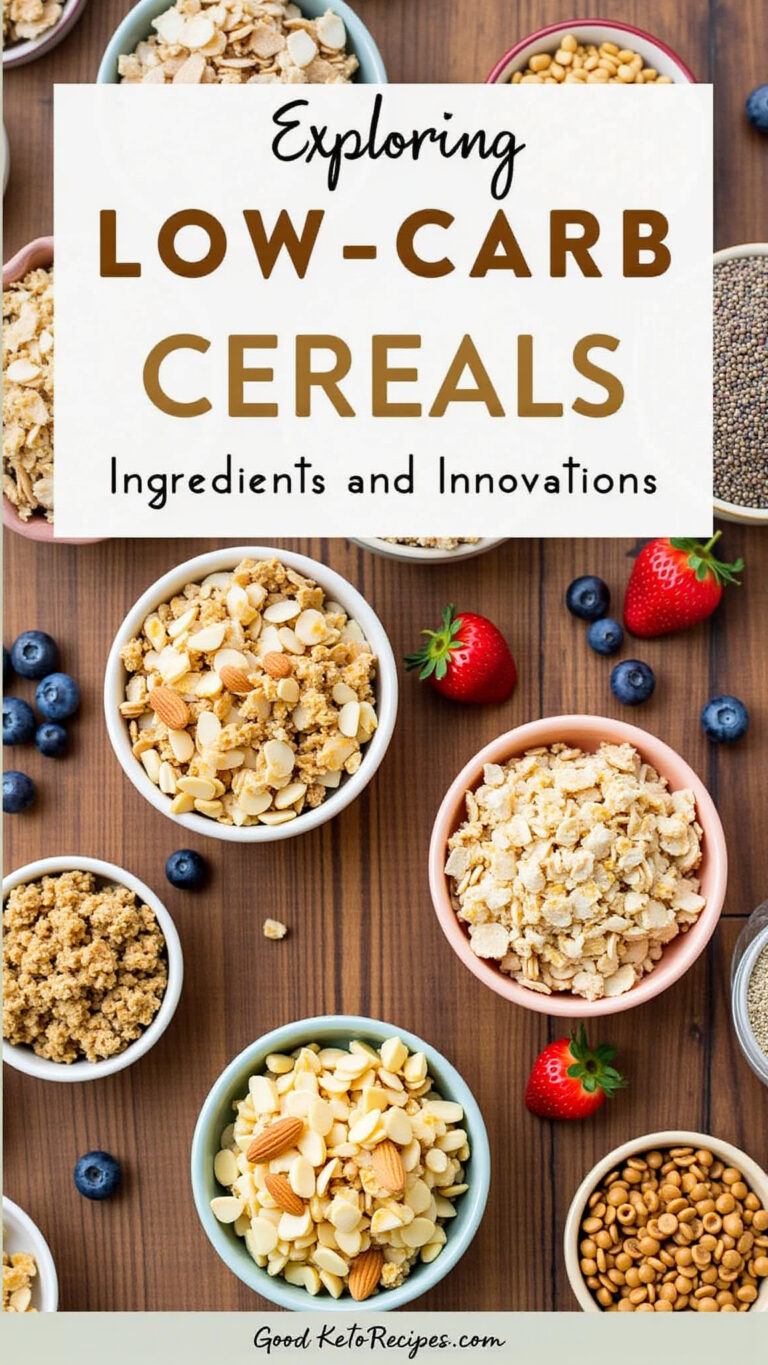 Exploring Low-Carb Cereals: Ingredients and Innovations
