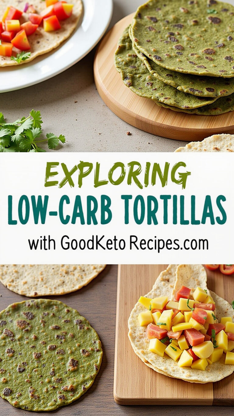 Exploring Low-Carb Tortillas