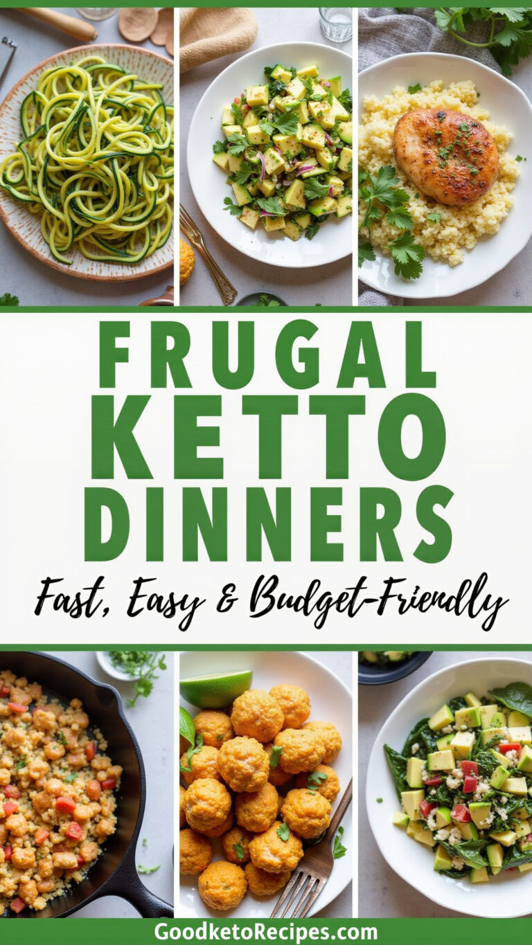 Frugal Keto Dinners: Fast, Easy & Budget-Friendly