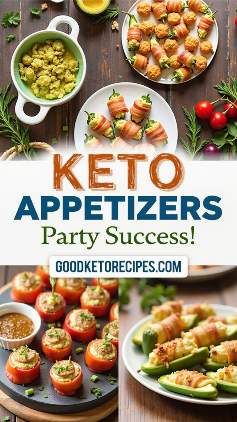 Keto Appetizers: Party Success!