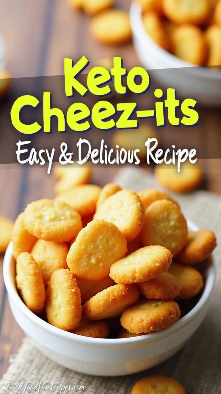 Keto Cheez-Its: Easy & Delicious Recipe