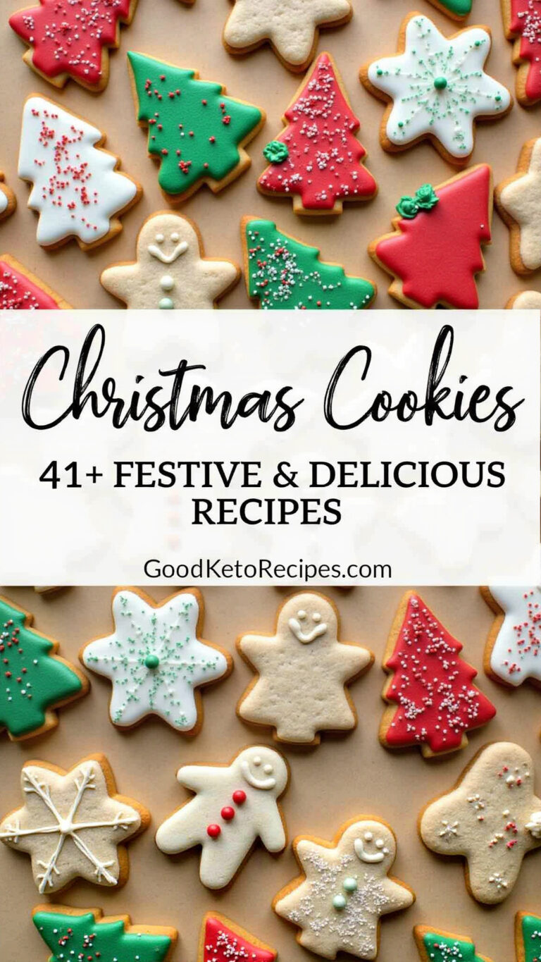 Keto Christmas Cookies: 41+ Festive & Delicious Recipes
