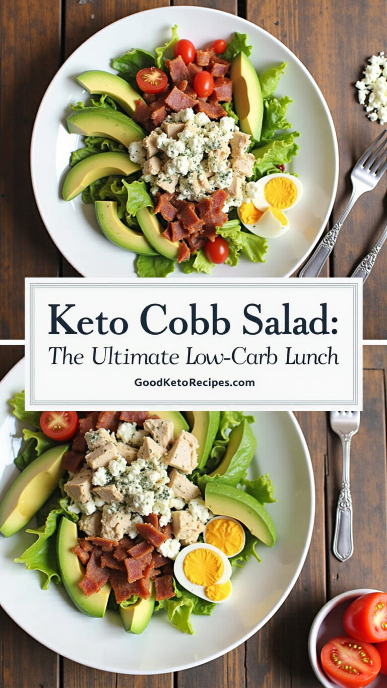 Keto Cobb Salad: The Ultimate Low-Carb Lunch