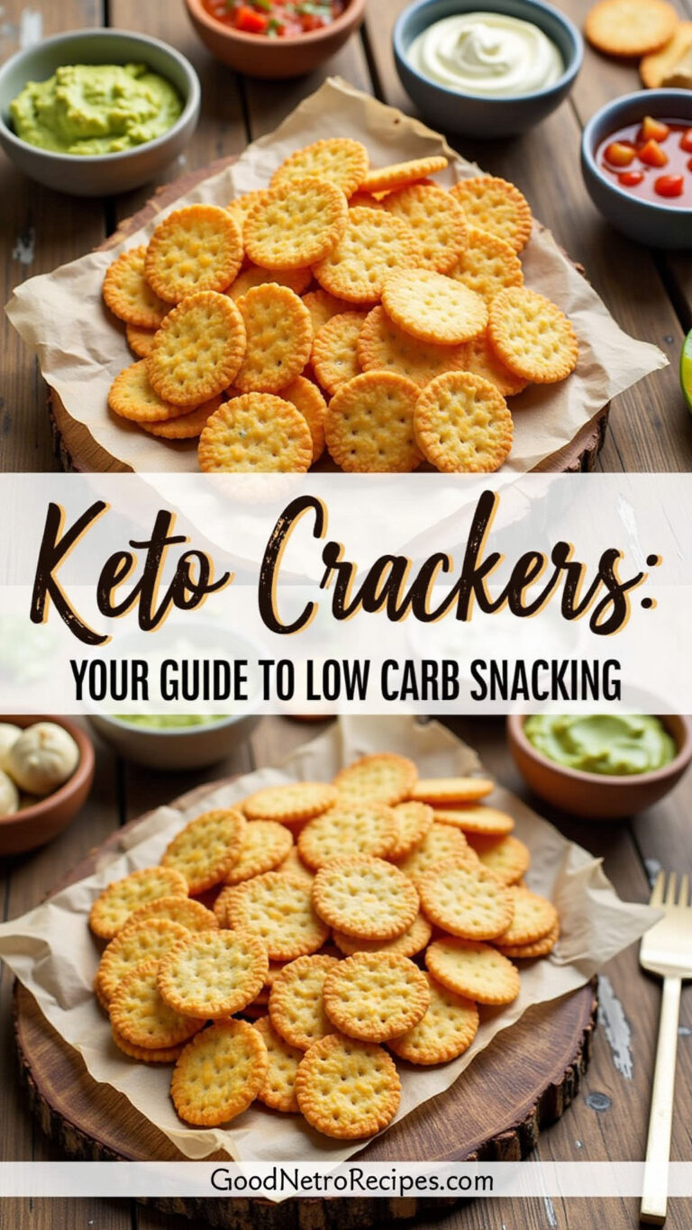 Keto Crackers: Your Guide to Low-Carb Snacking
