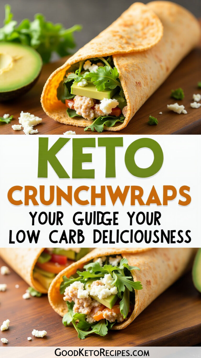 Keto Crunchwraps: Your Guide to Low-Carb Deliciousness