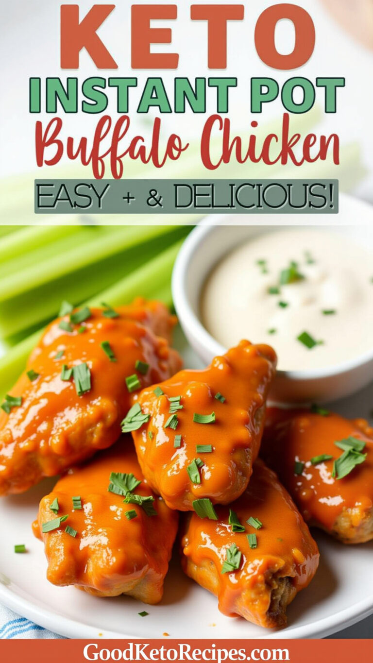 Keto Instant Pot Buffalo Chicken Wings: Easy & Delicious!