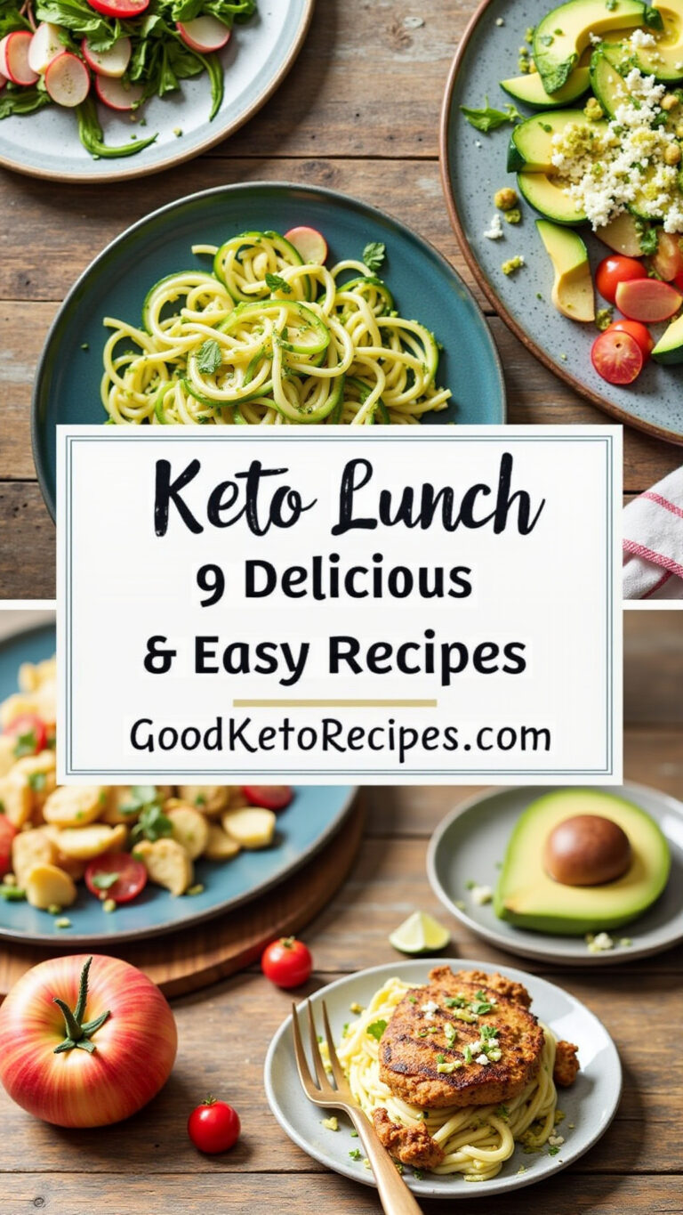 Keto Lunch: 9 Delicious & Easy Recipes