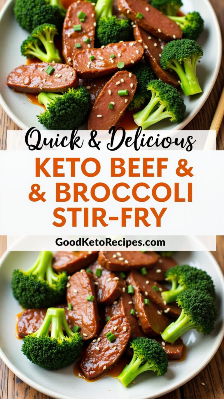 Quick & Delicious Keto Beef and Broccoli Stir-Fry