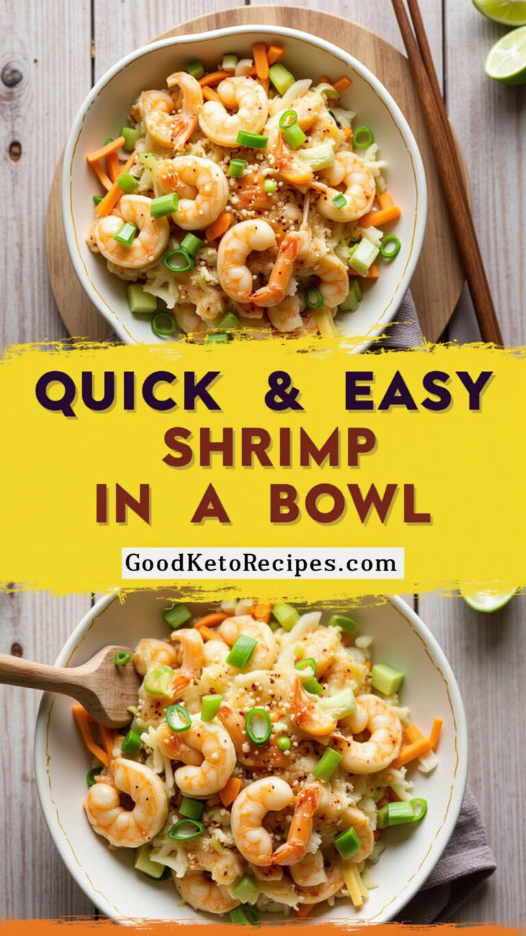 Quick & Easy Keto Shrimp Egg Roll In A Bowl