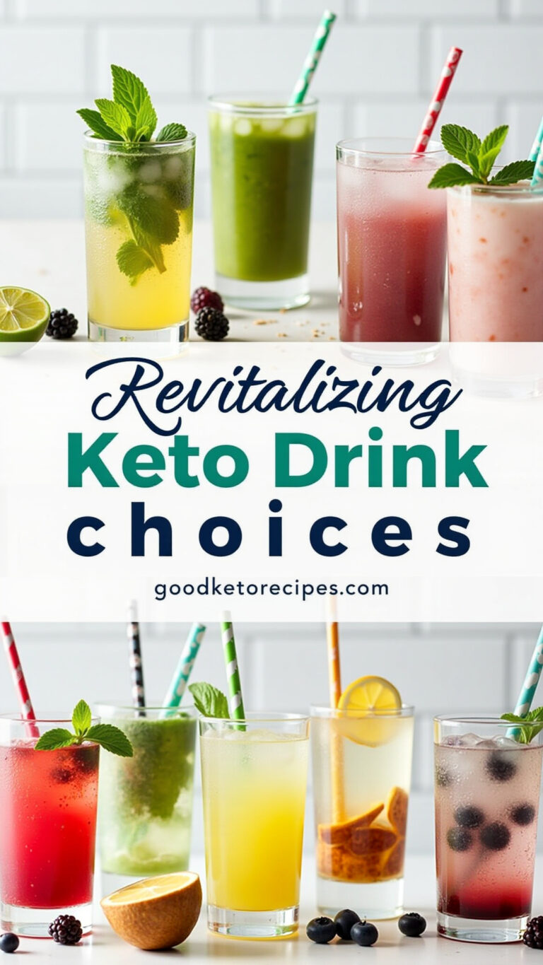 Revitalizing Keto Drink Choices