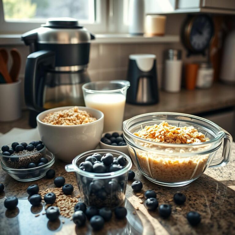 Blueberry Overnight Oats – 5 Ingredients and Extra Creamy!